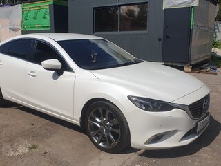 2016 Mazda 6 III (GJ) Рестайлинг, белый, 2100000 рублей, вид 3