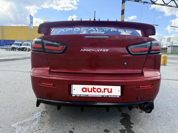 2010 Mitsubishi Lancer X, красный, 1399999 рублей - вид 29
