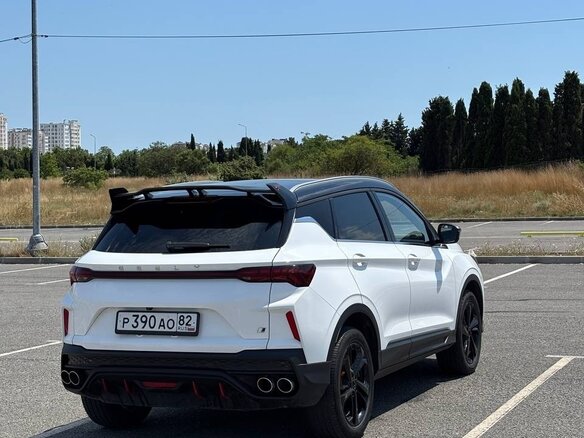 2023 Geely Coolray (Binyue Cool) I Рестайлинг, белый - вид 7