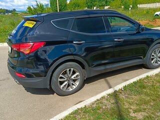 2012 Hyundai Santa Fe III, чёрный, 1550000 рублей, вид 4
