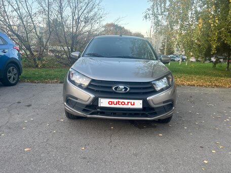 2022 Lada (ВАЗ) Granta I Рестайлинг, серебристый, 715000 рублей, вид 1