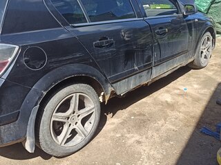 2008 Opel Astra H Рестайлинг, чёрный, 105000 рублей, вид 3