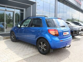 2009 Suzuki SX4 I (Classic) Рестайлинг, синий, 700000 рублей, вид 4