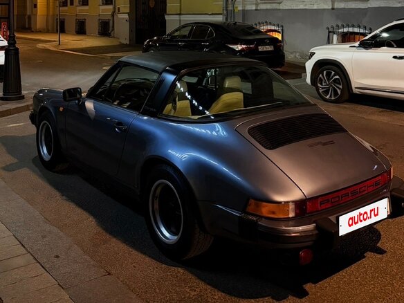 1983 Porsche 911 Targa II (911, 930), голубой - вид 10