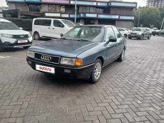 1989 Audi 80 IV (B3), синий, 130000 рублей, вид 1