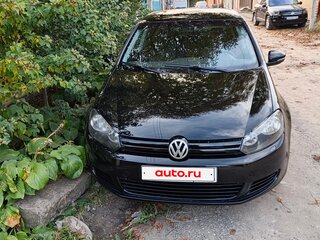 2010 Volkswagen Golf VI, чёрный, 790000 рублей, вид 2