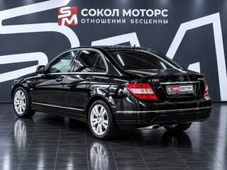 2007 Mercedes-Benz C-Класс 200 III (W204), чёрный, 1099900 рублей, вид 4