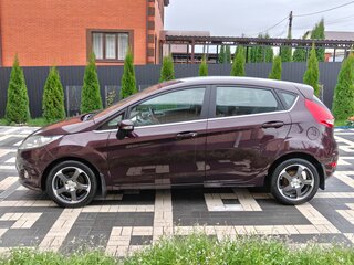 2008 Ford Fiesta Mk6, коричневый, 850000 рублей, вид 2