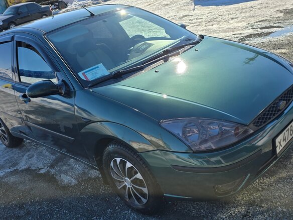 2004 Ford Focus I Рестайлинг, зелёный, 450000 рублей - вид 2