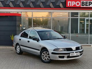 2003 Mitsubishi Carisma I Рестайлинг, серебристый, 299900 рублей, вид 1