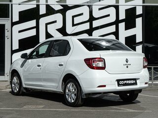 2019 Renault Logan II Рестайлинг, белый, 740000 рублей, вид 2