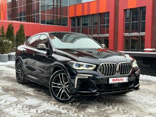 2020 BMW X6 M50d III (G06), синий, 7350000 рублей, вид 3