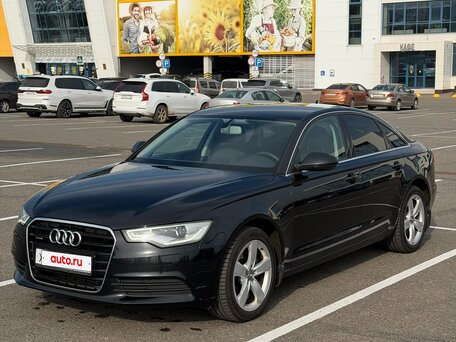 2013 Audi A6 IV (C7), чёрный, 2200000 рублей, вид 1