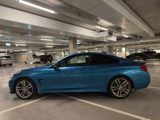 2018 BMW 4 серии 430i xDrive F32/F33/F36 Рестайлинг, синий, 4250000 рублей, вид 5