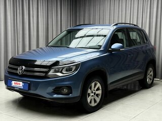 2013 Volkswagen Tiguan I Рестайлинг, голубой, 1399000 рублей, вид 3