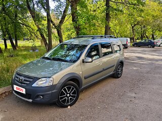 2020 Lada (ВАЗ) Largus Cross I, серый, 990000 рублей, вид 1