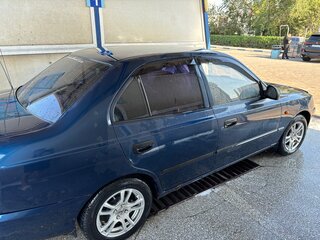 2007 Hyundai Accent ТагАЗ II, синий, 375000 рублей, вид 4