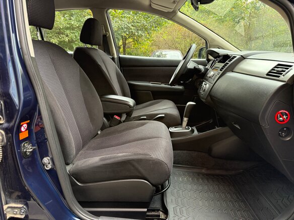 2011 Nissan Tiida I Рестайлинг, синий, 890000 рублей - вид 29