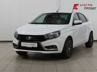 2018 Lada (ВАЗ) Vesta I, белый, 835000 рублей, вид 1