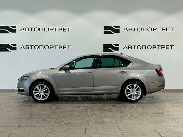 2018 Skoda Octavia III (A7) Рестайлинг, бежевый, 1709000 рублей - вид 1