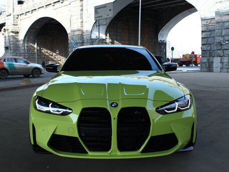 2021 BMW M4 Competition Package G82/G83, жёлтый, 6490000 рублей, вид 4