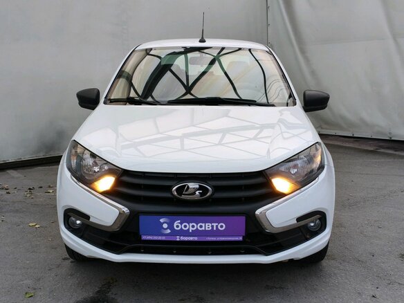 2019 Lada (ВАЗ) Granta I Рестайлинг, белый, 581000 рублей - вид 2