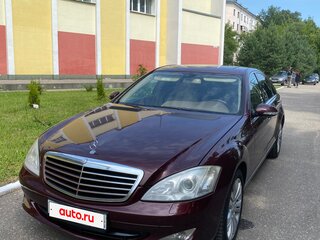 2006 Mercedes-Benz S-Класс 350 Long V (W221), красный, 860000 рублей, вид 1