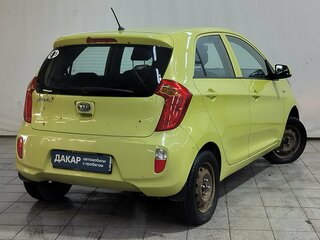 2011 Kia Picanto II, жёлтый, 420000 рублей, вид 4