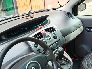 2008 Renault Scenic II Рестайлинг, красный, 460000 рублей, вид 5