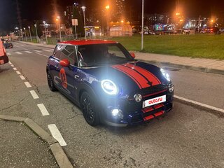 2019 Mini Hatch Cooper III (F55/F56) Рестайлинг, синий, 2300000 рублей, вид 3