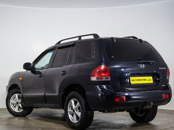 2008 Hyundai Santa Fe Classic Classic, чёрный - вид 5
