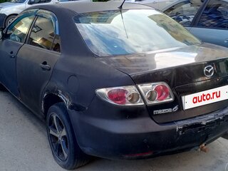 2006 Mazda 6 I (GG) Рестайлинг, чёрный, 120000 рублей, вид 3