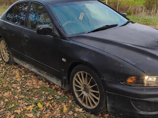 2000 Mitsubishi Galant VIII Рестайлинг, чёрный, 200000 рублей, вид 2