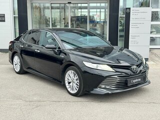 2019 Toyota Camry VIII (XV70), чёрный, 3250000 рублей, вид 4