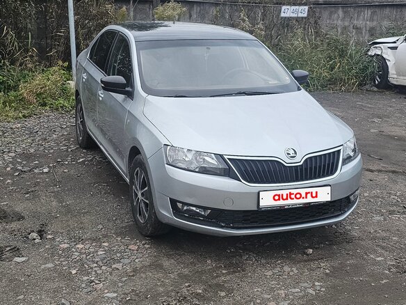 2018 Skoda Rapid I Рестайлинг, серебристый, 530000 рублей - вид 3