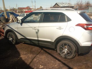 2021 Hyundai Creta I Рестайлинг, серебристый, 1959000 рублей, вид 2