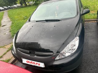 2002 Peugeot 307 I, чёрный, 115000 рублей, вид 2