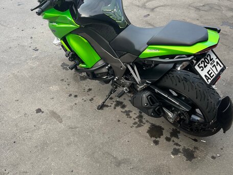 2014 Kawasaki Z 1000SX, зелёный, 707000 рублей, вид 4