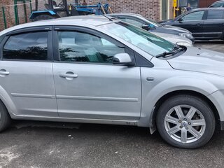 2007 Ford Focus II, серебристый, 440000 рублей, вид 4