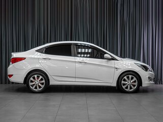 2016 Hyundai Solaris I Рестайлинг, белый, 769000 рублей, вид 5