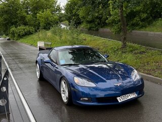 2005 Chevrolet Corvette C6, синий, 6000000 рублей, вид 3