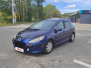 2006 Peugeot 307 I Рестайлинг, синий, 390000 рублей, вид 1