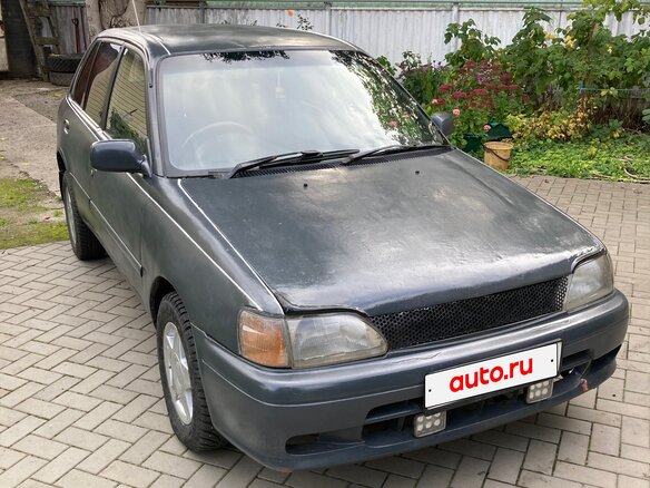 1993 Toyota Starlet IV (P80), серый - вид 1