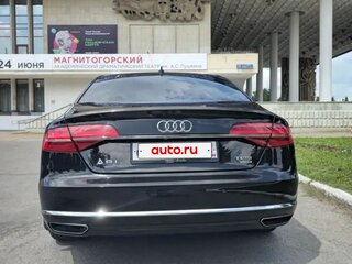 2013 Audi A8 Long III (D4) Рестайлинг, чёрный, 2200000 рублей, вид 4