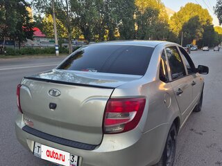 2012 Lada (ВАЗ) Granta I, жёлтый, 300000 рублей, вид 4