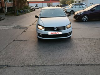 2019 Volkswagen Polo V Рестайлинг, белый, 590000 рублей, вид 2