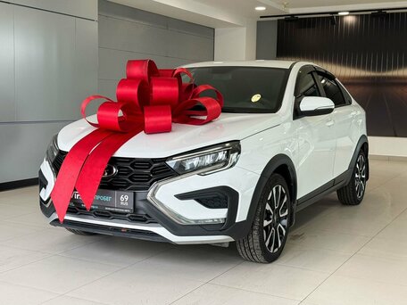 2023 Lada (ВАЗ) Vesta Cross I Рестайлинг (NG), белый, 1435000 рублей, вид 1
