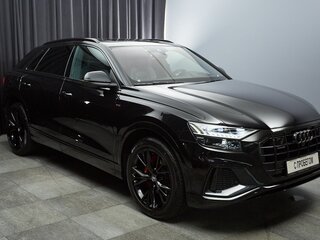 2020 Audi Q8 50 TDI I (4M), чёрный, 7500000 рублей, вид 3