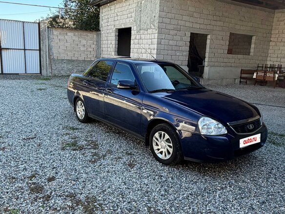 2013 Lada (ВАЗ) Priora I, синий, 380000 рублей - вид 1