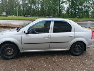2014 Renault Logan I Рестайлинг, серый, 410000 рублей, вид 4